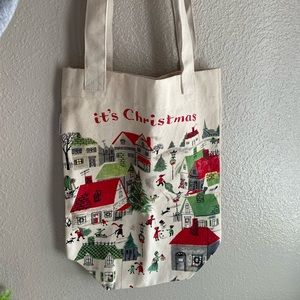 Cavallini & Co. ‘It’s Christmas’ Canvas Tote Bag
